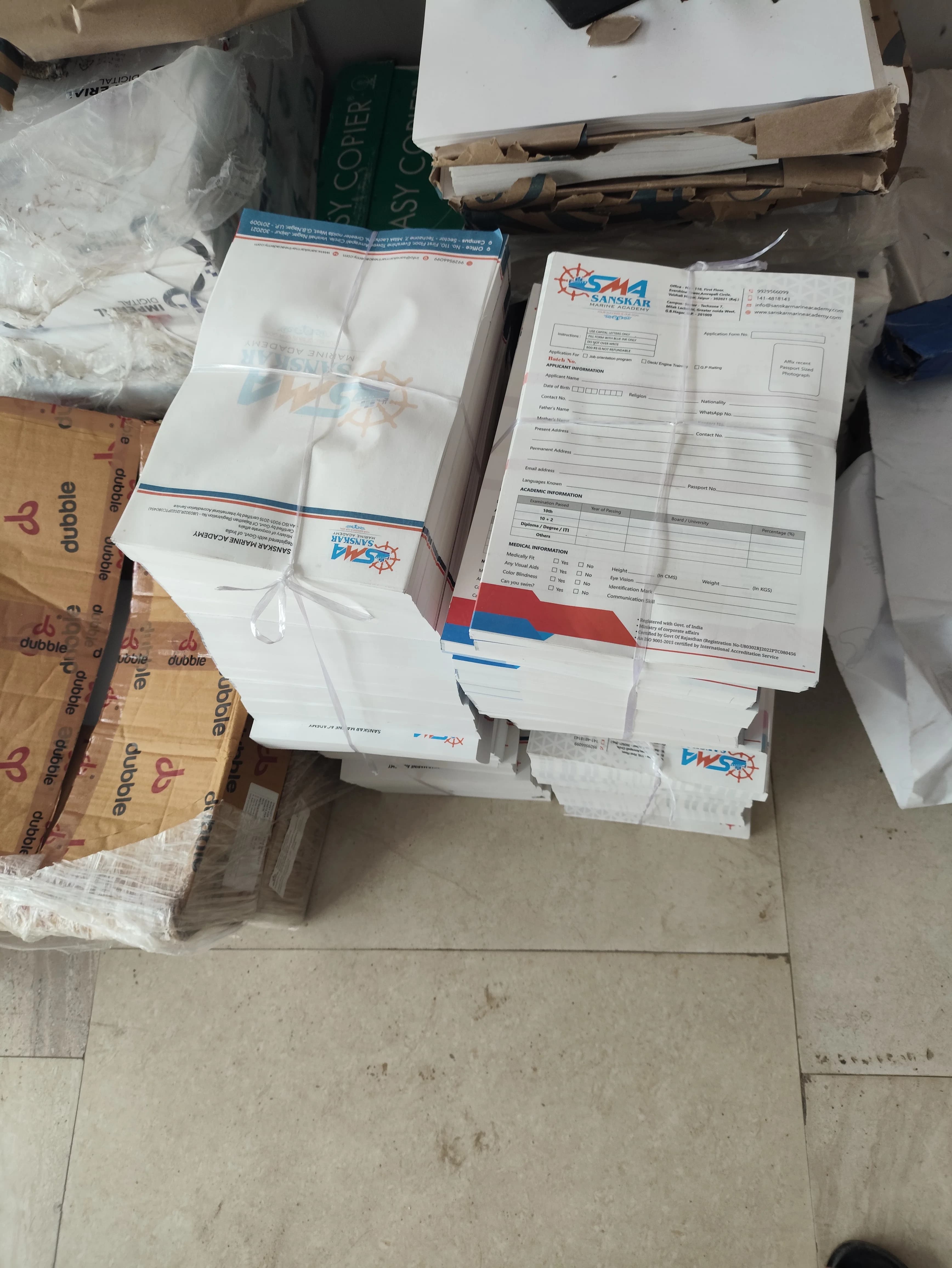 Pamphlet Printing portfolio