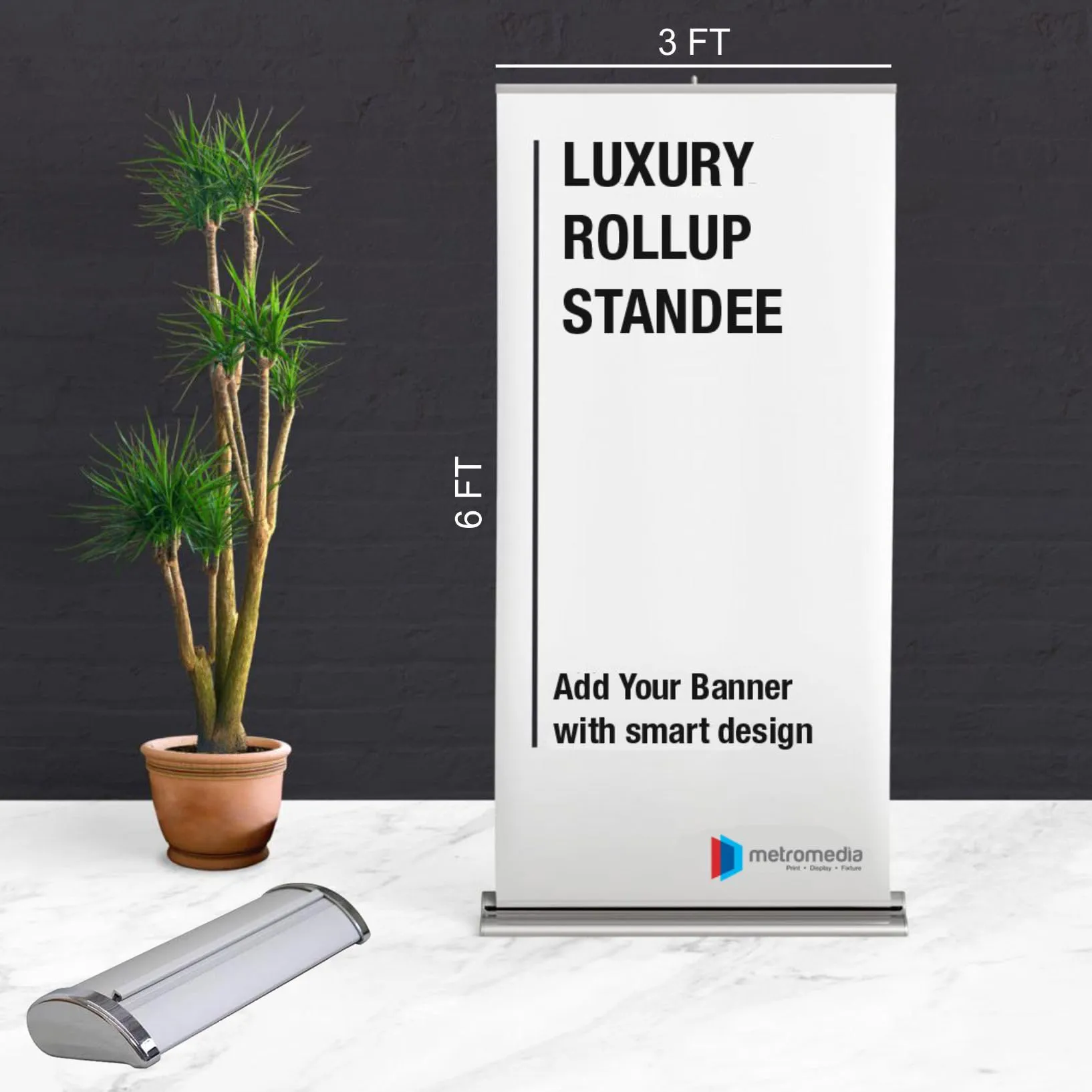 Luxury Roll Up Standee