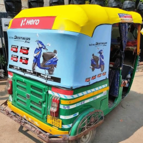 Auto Ricksha Branding