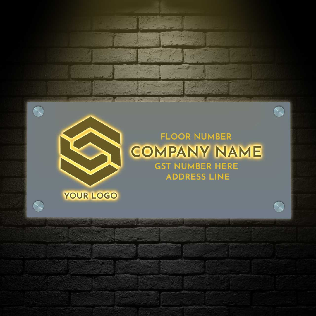 GST Name Plate