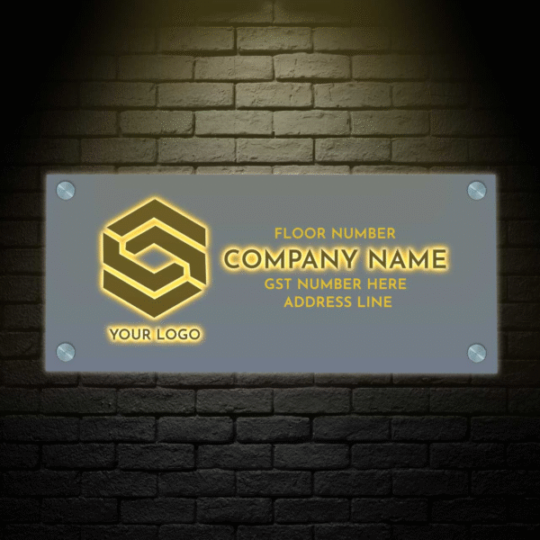 GST Name Plate
