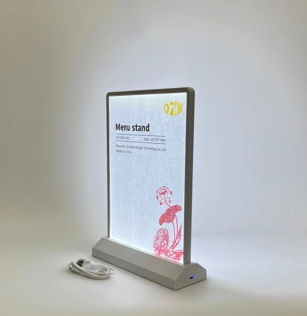 LED Sign Holder Display